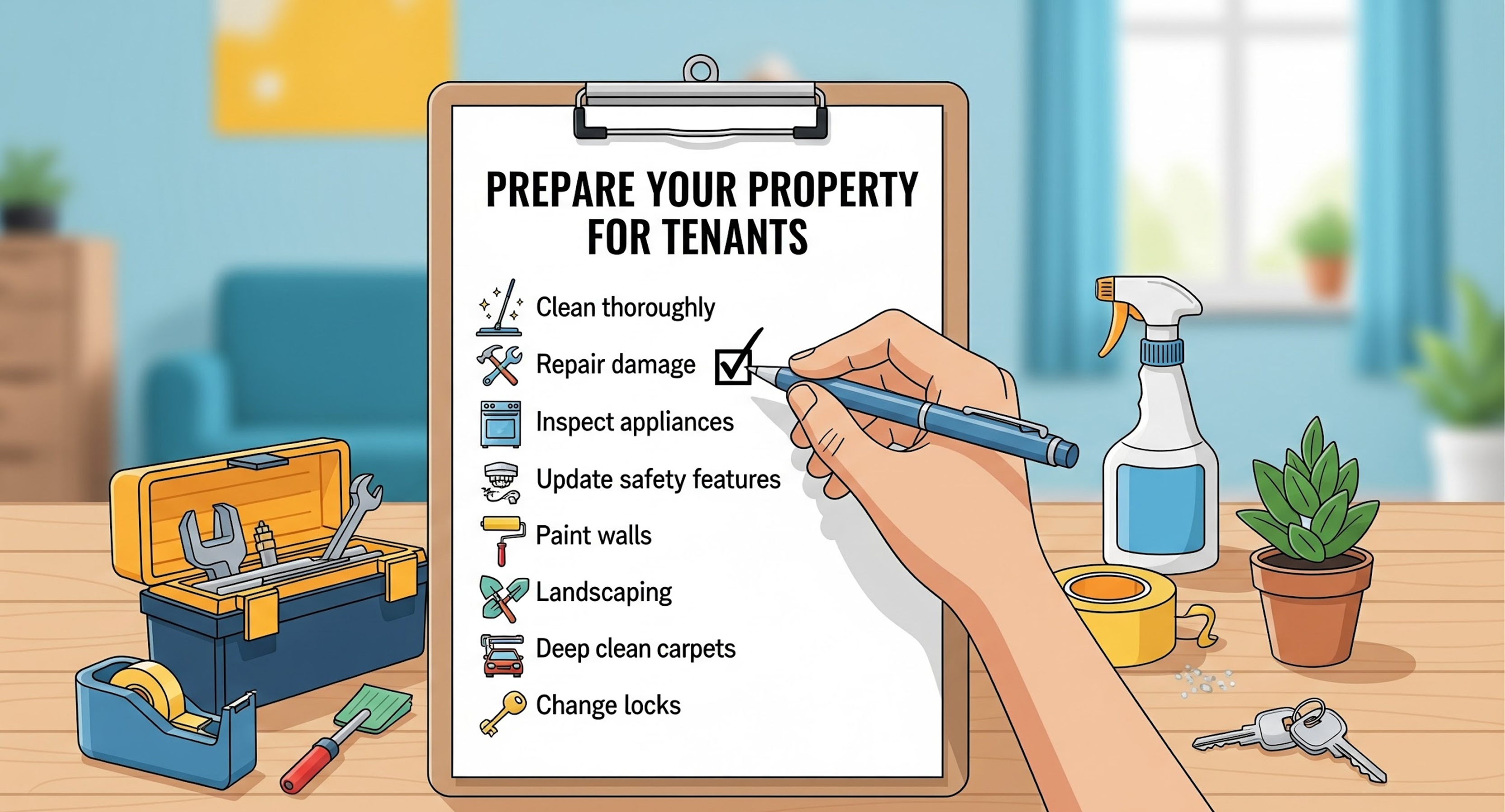 Prepare Your Property for Tenants